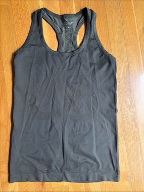 Hunter Green Seamless Racerback Tank Top